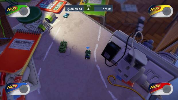 Los power-ups no ser�n muy variados, lo que restar� emoci�n a las carreras. 