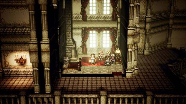 Octopath Traveler, Therion, Capítulo 1, Mansión de Ravus, Mazmorra