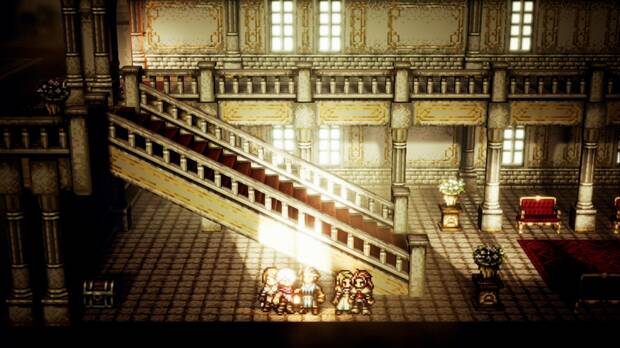 Octopath Traveler, Therion, Capítulo 1, Mansión de Ravus, Mazmorra
