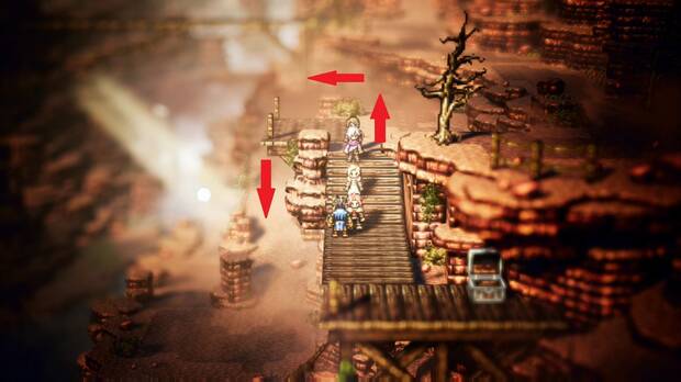 Octopath Traveler, Therion, Capítulo 1, Paso sur de Rocaudaz