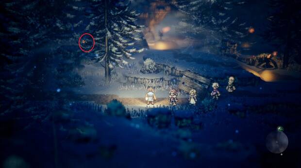 Octopath Traveler, Capítulo 3, H'aanit, Bosqueblanco