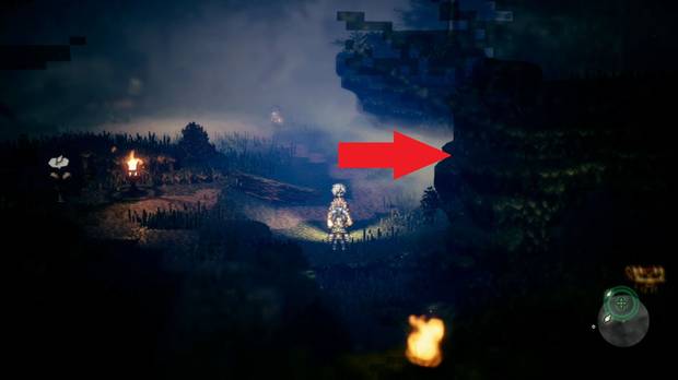 Octopath Traveler, Capítulo 2, Ophilia, Bosque Lóbrego