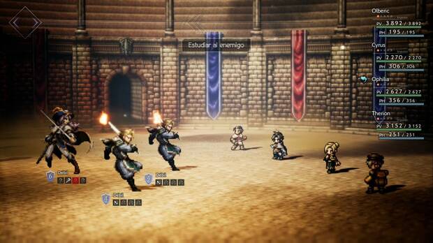 Octopath Traveler, Olberic, Capítulo 2, Jefes, Joshua
