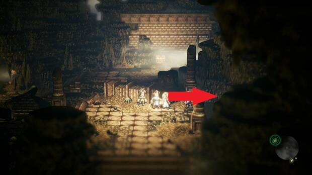 Octopath Traveler, Capítulo 3, Olberic, Guarida de los hombres lagarto