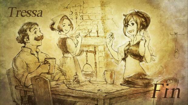 Octopath Traveler, Capítulo 4, Tressa, Fin