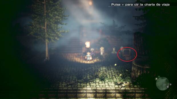 Octopath Traveler, Capítulo 4, Cyrus, Ruinas de Eld