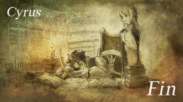 Octopath Traveler, Capítulo 4, Cyrus, Fin