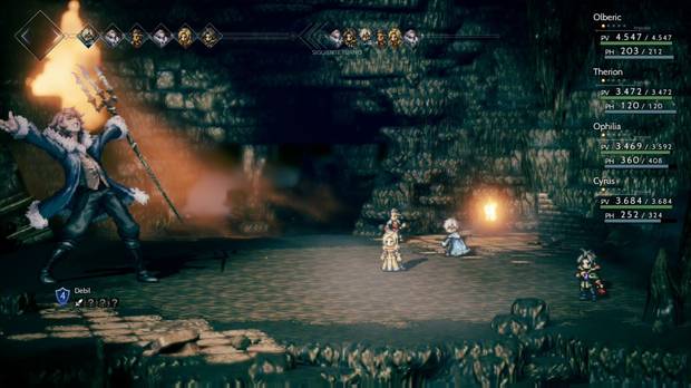 Octopath Traveler, Capítulo 4, Ophilia, Jefe, Mattias