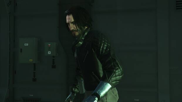 El personaje de Keanu Reeves en Cyberpunk 2077 se cuela en Metal Gear Solid 5 Imagen 5