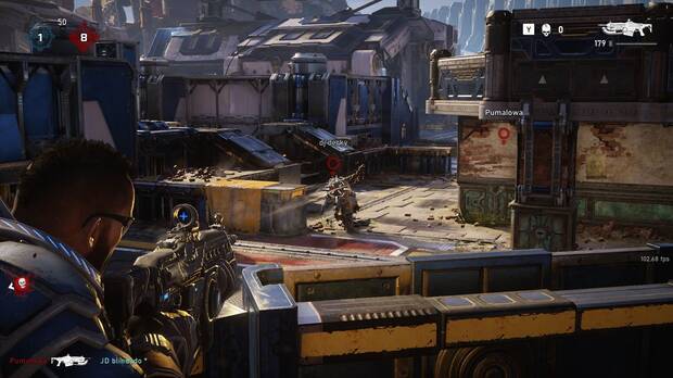 El sistema de apuntado de 'Gears 5' es el más ágil y preciso de la saga.