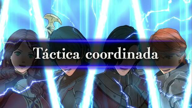 Si tenemos varios personajes cerca cuando usemos una t�ctica, nos coordinaremos con ellos para potenciar sus efectos.