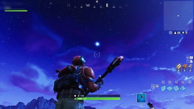 Fortnite Battle Royale - Cometa sobre la Isla de Batalla