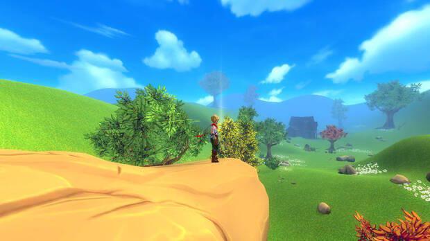El juego combina la exploración de 'hubs' en 3D con el desarrollo de niveles en 2D.