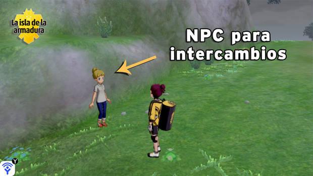 żDónde localizar al NPC de los intercambios exclusivos de La Isla de la Armadura?