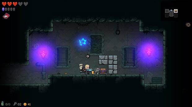 La est�tica que posee el t�tulo en plan 'pixel art' es bastante llamativa, y adem�s los efectos especiales que tienen lugar durante los combates est�n bien perfilados.