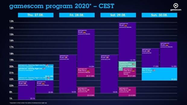 Gamescom 2020 desvela las marcas que estarn en el evento: Xbox, SEGA, Ubisoft y ms Imagen 2