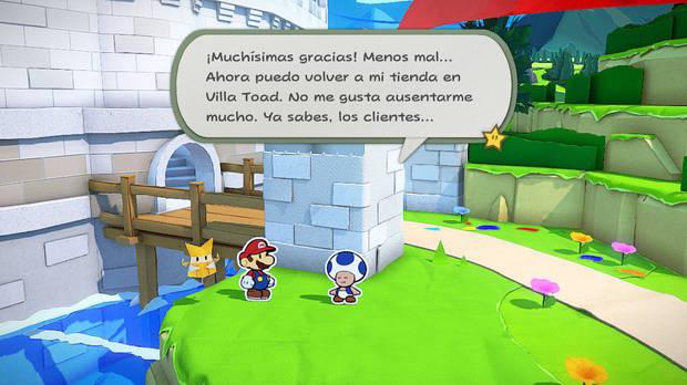 Villa Toad al 100% en Paper Mario: The Origami King 05
