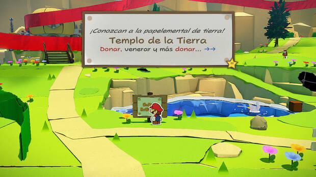 Camino de la primavera al 100% en Paper Mario: The Origami King 02