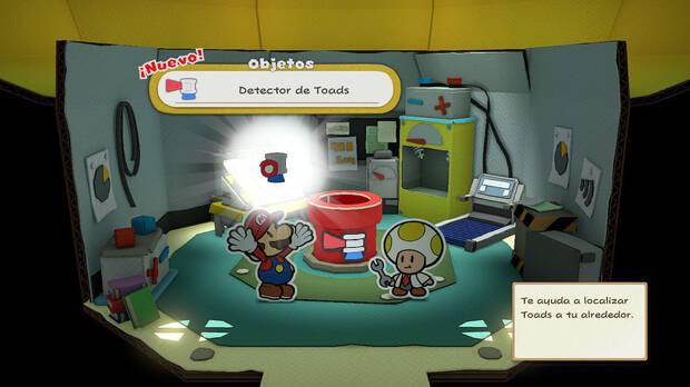 Camino de la primavera al 100% en Paper Mario: The Origami King tercera visita
