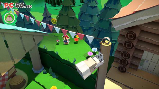 Todos los Toads rescatados en Bosque de los murmullos de Paper Mario The Origami King - Toad #11