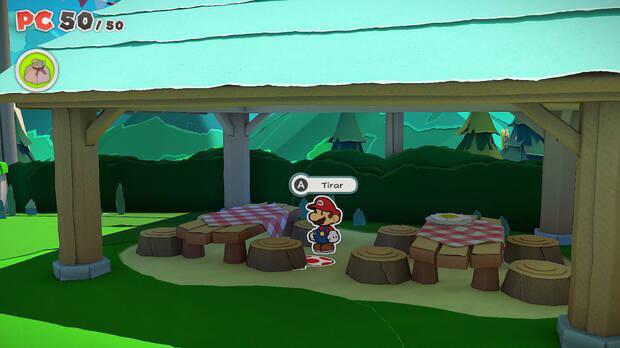 Todos los Toads rescatados en Bosque de los murmullos de Paper Mario The Origami King - Toad #06