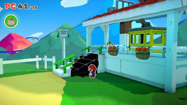 Monte Bellavista al 100% en Paper Mario: The Origami King tercera visita