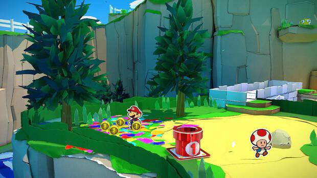 Monte Bellavista al 100% en Paper Mario: The Origami King segunda visita