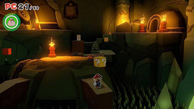 Templo de la Tierra al 100% en Paper Mario: The Origami King 03