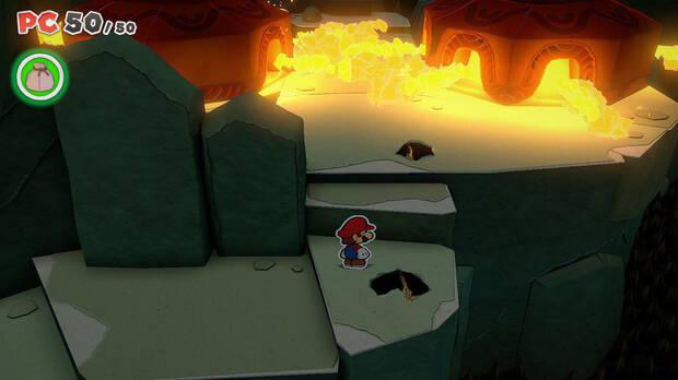 Templo de la Tierra al 100% en Paper Mario: The Origami King 05