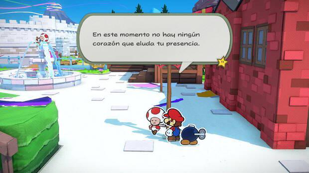 Localizar corazones PC con facilidad en Paper Mario: The Origami King
