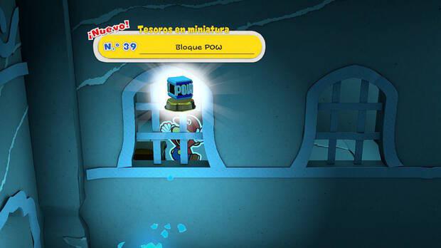Todos los Tesoros en miniatura en Santuario del agua de Paper Mario The Origami King - Tesoro en miniatura Nº 39: Bloque POW