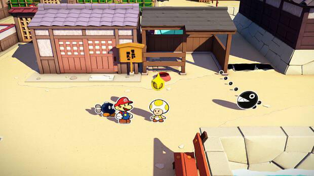 Parque samurái al 100% en Paper Mario: The Origami King 03