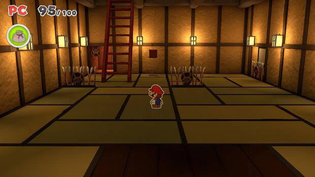 Laberinto ninja al 100% en Paper Mario: The Origami King 04