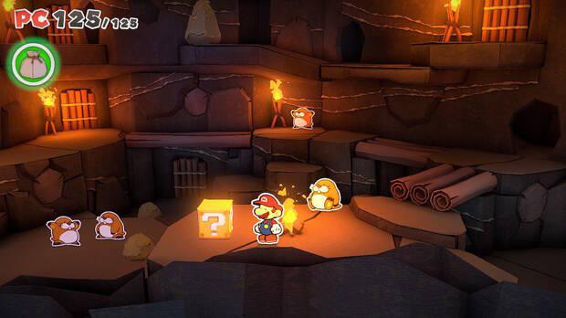 Túnel del Fresco al 100% en Paper Mario: The Origami King 01