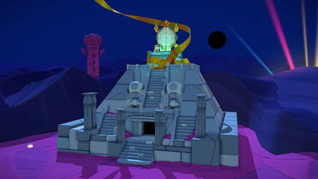 Desierto Menor de Lija al 100% en Paper Mario: The Origami King - Desbloquear el Templo Champi