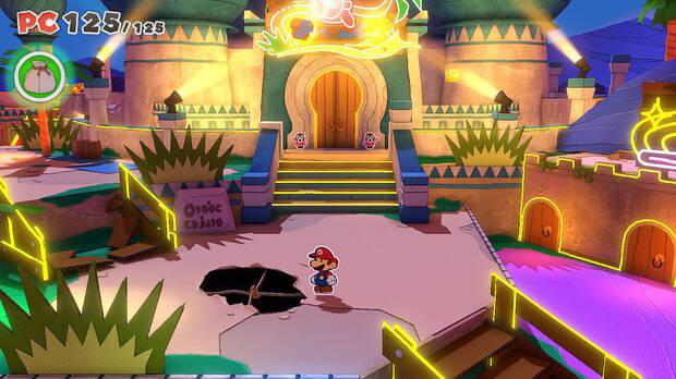 Ciudad Champi al 100% en Paper Mario: The Origami King 04