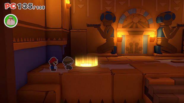 Templo Champi al 100% en Paper Mario: The Origami King 02