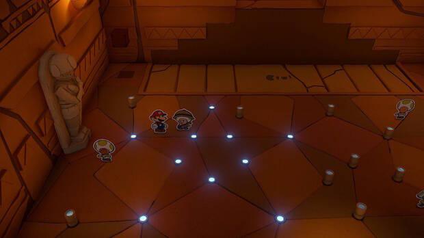 Templo Champi al 100% en Paper Mario: The Origami King - Solución puzle de estrellas