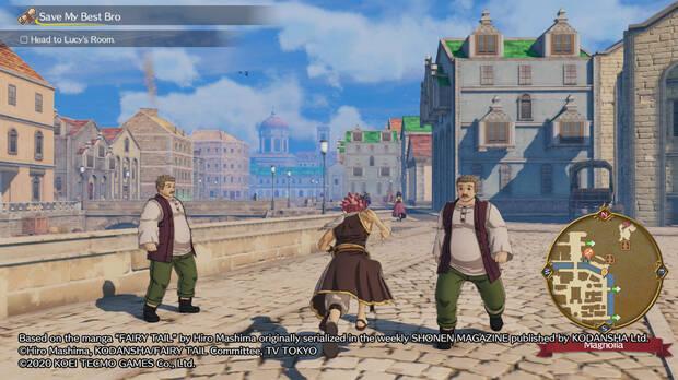 Las misiones no dejan de ser las m�s t�picas del g�nero, pero con el encanto de 'Fairy Tail' y algunas localizaciones que los fans van a reconocer inmediatamente.