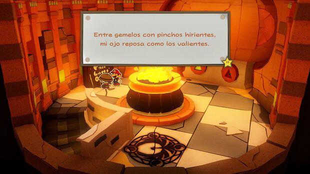 Desierto de la Izquierda al 100% en Paper Mario: The Origami King 02