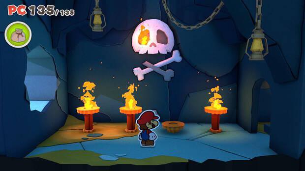Isla Calavera al 100% en Paper Mario: The Origami King 03