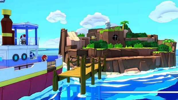 Isla Corazón al 100% en Paper Mario: The Origami King 01