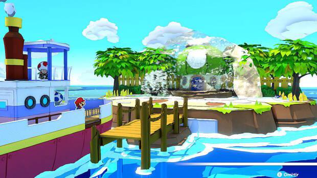 Isla Champiñón al 100% en Paper Mario: The Origami King 01