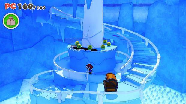 Monte del Hielo al 100% en Paper Mario: The Origami King 04