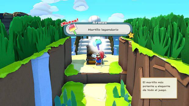 Isla Martillo al 100% en Paper Mario: The Origami King 01