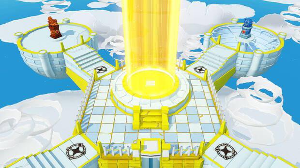 Torre Oceánica al 100% en Paper Mario: The Origami King - Desbloquear acceso a la serpentina verde