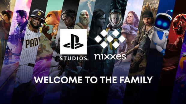 Imagen de bienvenida de Nixxes a PlayStation Studios.