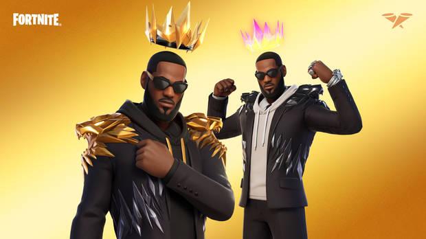 Fortnite El traje El rey James