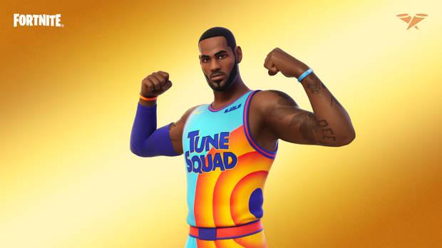 LeBron James Fortnite skin de Space Jam 2