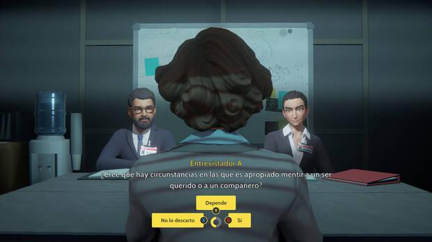 La cámara es juguetona tanto en las escenas donde no movemos a los personajes como en los momentos más interactivos.